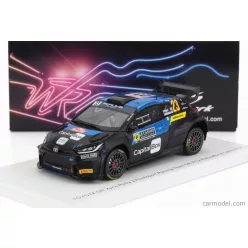   TOYOTA  YARIS GR RALLY2 TEAM PRINTSPORT RACING N 23 5th RC2 RALLY MONTECARLO 2024 SAMI PAJARI - ENNI MALKONEN  BLUE