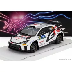   TOYOTA  YARIS GR RALLY2 TEAM TOYOTA GAZOO RACING N 35 RC2 RALLY SWEDEN 2024 HIKARU KOGURE - TOPI MATIAS LUHTINEN  WHITE