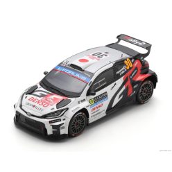   TOYOTA  YARIS GR RALLY2 HYBRID TEAM TOYOTA GAZOO RACING WRT NG (night version) N 30 RALLY MONTECARLO 2025 YUKI YAMAMOTO - JAMES FULTON  WHITE