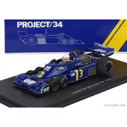   TYRRELL  F1  P34 ELF 6-WHEELS N 3 DUTCH GP 1976 JODY SCHECKTER  BLUE YELLOW