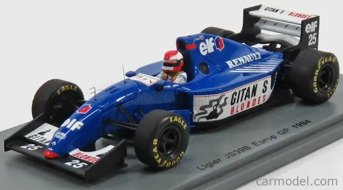 LIGIER  F1  JS39B N 25 EUROPE GP 1994 JOHNNY HERBERT