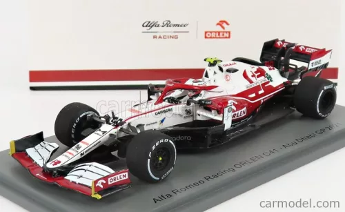 ALFA ROMEO  F1  C41 TEAM ORLEN RACING N 99 ABU DHABI GP 2021 ANTONIO GIOVINAZZI