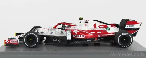 ALFA ROMEO  F1  C41 TEAM ORLEN RACING N 99 ABU DHABI GP 2021 ANTONIO GIOVINAZZI