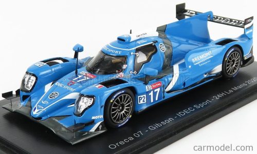 ORECA  07 GIBSON TEAM IDEC SPORT RACING N 17 15th 24h LE MANS 2020 J.KENNARD - P.PILLET - K.TILLEY
