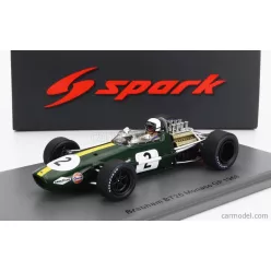 BRABHAM  F1  BT26 N 2 MONACO GP 1968 J.BRABHAM  GREEN YELLOW