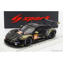   PORSCHE  911 992 RSR-19 TEAM GR RACING N 86 8h BAHARAIN 2023 MICHEAL WAINWRIGHT - RICCARDO PERA - BENJAMIN BARKER  BLACK GOLD