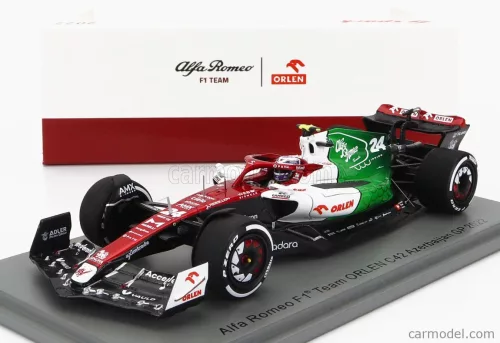 ALFA ROMEO  F1  C42 TEAM ORLEN RACING N 24 AZERBAIJAN GP 2022 GUANYU ZHOU