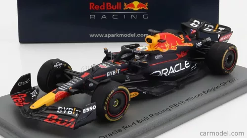 RED BULL  F1  RB18 TEAM ORACLE RED BULL RACING N 1 WINNER BELGIUM GP WORLD CHAMPION 2022 MAX VERSTAPPEN