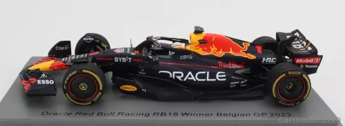 RED BULL  F1  RB18 TEAM ORACLE RED BULL RACING N 1 WINNER BELGIUM GP WORLD CHAMPION 2022 MAX VERSTAPPEN