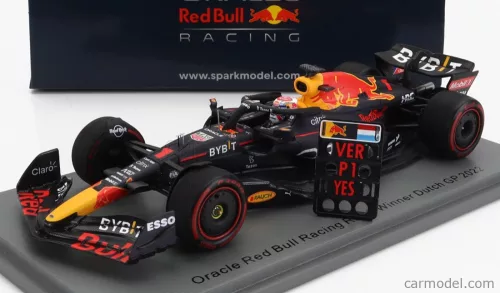 RED BULL  F1  RB18 TEAM ORACLE RED BULL RACING N 1 WINNER HOLLAND GP WORLD CHAMPION 2022 - 30th VICTORY MAX VERSTAPPEN