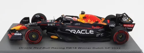 RED BULL  F1  RB18 TEAM ORACLE RED BULL RACING N 1 WINNER HOLLAND GP WORLD CHAMPION 2022 - 30th VICTORY MAX VERSTAPPEN