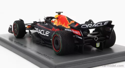 RED BULL  F1  RB18 TEAM ORACLE RED BULL RACING N 1 WINNER JAPAN GP WITH PIT BOARD WORLD CHAMPION 2022 MAX VERSTAPPEN