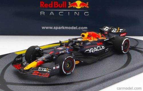 RED BULL  F1  RB18 TEAM ORACLE RED BULL RACING N 1 WINNER ABU DHABI WORLD CHAMPION 2022 MAX VERSTAPPEN  MATT BLUE YELLOW RED