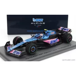   ALPINE  F1  A523 TEAM BWT ALPINE N 10 7th MONACO GP 2023 PIERRE GASLY  BLUE BLACK PINK