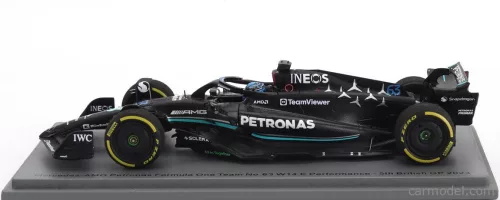 MERCEDES GP  F1 W14 TEAM MERCEDES-AMG PETRONAS FORMULA ONE N 63 5th BRITISH GP 2023 GEORGE RUSSEL  MATT BLACK