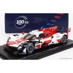   TOYOTA  GR010 3.5L V6 TWIN TURBO HYBRID TEAM GAZOO RACING N 7 24h LE MANS 2023 MIKE CONWAY - KAMUI KOBAYASHI - JOSE MARIA LOPEZ  WHITE RED