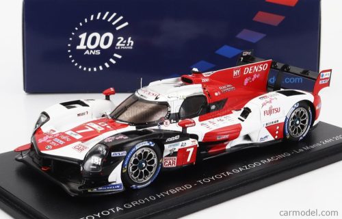 TOYOTA  GR010 3.5L V6 TWIN TURBO HYBRID TEAM GAZOO RACING N 7 24h LE MANS 2023 MIKE CONWAY - KAMUI KOBAYASHI - JOSE MARIA LOPEZ  WHITE RED