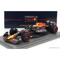   RED BULL  F1  RB19 TEAM ORACLE RED BULL RACING N 1 WORLD CHAMPION (40th CAREER VICTORY) WINNER SPAIN GP 2023 MAX VERSTAPPEN  MATT BLUE