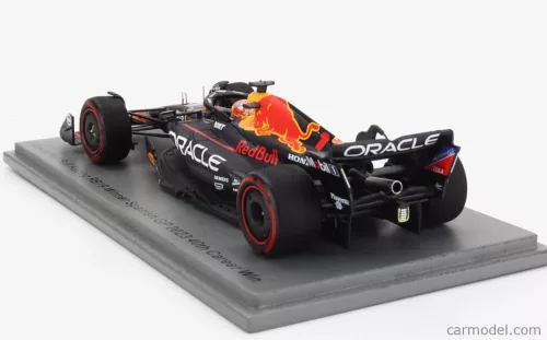 RED BULL  F1  RB19 TEAM ORACLE RED BULL RACING N 1 WORLD CHAMPION (40th CAREER VICTORY) WINNER SPAIN GP 2023 MAX VERSTAPPEN  MATT BLUE