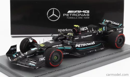 MERCEDES GP  F1 W14 TEAM MERCEDES-AMG PETRONAS FORMULA ONE N 44 2nd SPAIN GP 2023 LEWIS HAMILTON  MATT BLACK