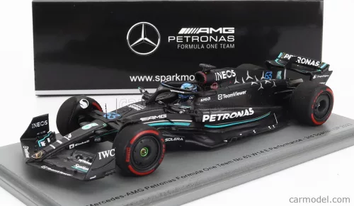 MERCEDES GP  F1 W14 TEAM MERCEDES-AMG PETRONAS FORMULA ONE N 63 3rd SPAIN GP 2023 GEORGE RUSSEL  MATT BLACK
