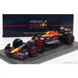  RED BULL  F1  RB19 TEAM ORACLE RED BULL RACING N 1 WORLD CHAMPION WINNER BELGIUM GP 2023 MAX VERSTAPPEN  MATT BLUE