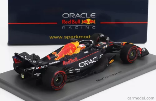 RED BULL  F1  RB19 TEAM ORACLE RED BULL RACING N 1 WORLD CHAMPION WINNER BELGIUM GP 2023 MAX VERSTAPPEN  MATT BLUE