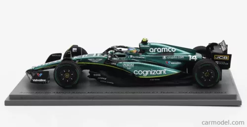 ASTON MARTIN  F1  AMR23 TEAM ARAMCO COGNIZANT N 14 2nd DUTCH GP 2023 FERNANDO ALONSO  GREEN