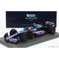   ALPINE  F1  A523 TEAM BWT ALPINE N 10 3rd DUTCH GP 2023 PIERRE GASLY  BLUE PINK