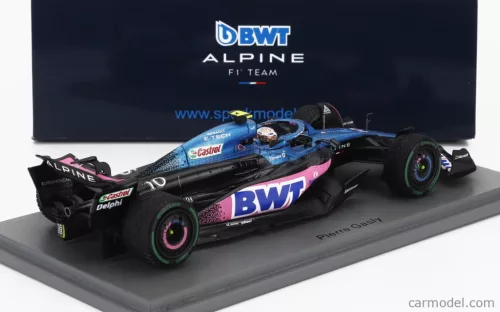 ALPINE  F1  A523 TEAM BWT ALPINE N 10 3rd DUTCH GP 2023 PIERRE GASLY  BLUE PINK