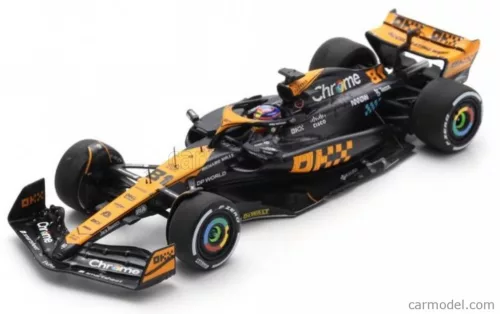 McLAREN  F1  MCL60 TEAM McLAREN N 81 3rd JAPAN GP 2023 OSCAR PIASTRI  ORANGE BLUE BLACK