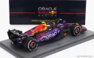 RED BULL  F1  RB19 TEAM ORACLE RED BULL RACING N 11 3rd LAS VEGAS USA GP 2023 SERGIO PEREZ  PURPLE YELLOW RED