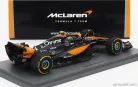 McLAREN  F1  MCL60 TEAM McLAREN N 4 LAS VEGAS GP 2023 LANDO NORRIS  ORANGE BLUE BLACK