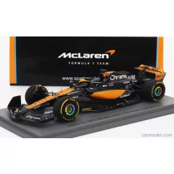   McLAREN  F1  MCL60 TEAM McLAREN N 81 LAS VEGAS GP 2023 OSCAR PIASTRI  ORANGE BLUE BLACK
