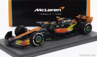 McLAREN  F1  MCL60 TEAM McLAREN N 4 5th ABU DHABI GP 2023 LANDO NORRIS  ORANGE BLUE BLACK