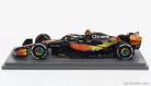 McLAREN  F1  MCL60 TEAM McLAREN N 4 5th ABU DHABI GP 2023 LANDO NORRIS  ORANGE BLUE BLACK