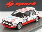 LANCIA  DELTA HF INTEGRALE EVO CANONICA N 16 WINNER GROUP N RALLY MONTECARLO 1993 C.SPILIOTIS - H.THIBAUD  WHITE RED