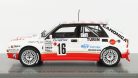 LANCIA  DELTA HF INTEGRALE EVO CANONICA N 16 WINNER GROUP N RALLY MONTECARLO 1993 C.SPILIOTIS - H.THIBAUD  WHITE RED