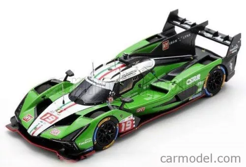 LAMBORGHINI  SC63 3.8L V8 TURBO TEAM LAMBORGHINI IRON LYNX N 19 24h LE MANS 2024 ROMAIN GROSJEAN - MATTEO CAIROLI - ANDREA CALDARELLI  GREEN WHITE BLACK