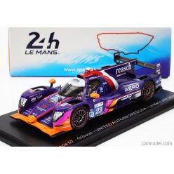   ORECA  07 GIBSON GK428 4.2L V8 TEAM UNITED AUTOSPORTS USA N 23 24h LE MANS 2024 BEN HANLEY - FILIPE ALBUQUERQUE - BEN KEATING  BLUE YELLOW RED WHITE
