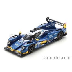   ORECA  07 GIBSON GK428 4.2L V8 TEAM IDEC SPORT N 28 3rd LMP2 CLASS 24h LE MANS 2024 PAUL LAFARGUE - RESHAD DE GERUS - JOB VAN UITERT  BLUE WHITE