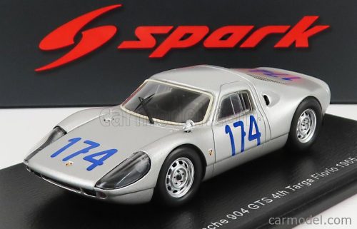 PORSCHE  904 GTS N 174 4th TARGA FLORIO 1965 J.BONNIER - G.HILL
