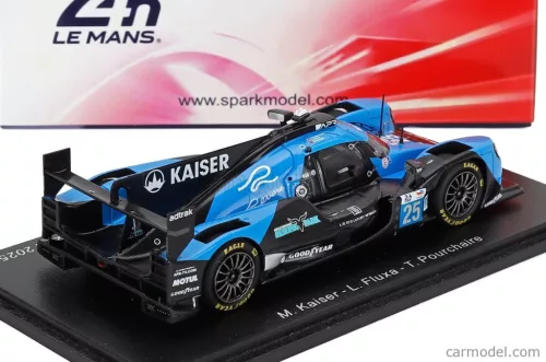 ORECA  07 GIBSON GK428 4.2L V8 TEAM ALGARVE PRO RACING N 25 24h LE MANS 2025 LORENZO FLUXA - MATTHIAS KAISER - THEO POURCHAIRE  BLUE BLACK