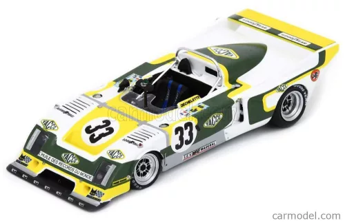 CHEVRON  B36 2.0L S4 TEAM SOCIETE RACING N 33 24h LE MANS 1979 ALAIN DECHELETTE - CHARLES DECHELETTE - MARCEL TARRES  WHITE BLACK YELLOW