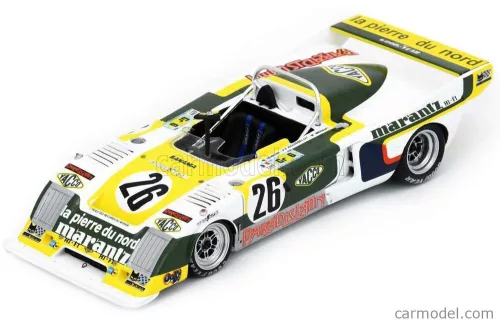 CHEVRON  B36 2.0L S4 TEAM SOCIETE RACING N 26 24h LE MANS 1979 MICHEL DUBOIS - MARC MENANT - PIERRE FRANCOISE ROUSSELOT  WHITE BLACK YELLOW