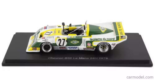 CHEVRON  B36 2.0L S4 TEAM SOCIETE RACING N 27 24h LE MANS 1979 MARC SOURD - FLORIAN VETSCH - ROBERT CARMILLET  WHITE BLACK YELLOW