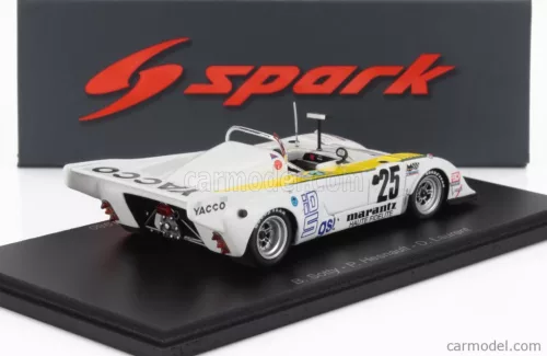 CHEVRON  B36 2.0L S4 TEAM ROC SOCIETE YACCO N 25 24h LE MANS 1980 BRUNO SOTTY - DOMINIQUE LAURENT - PHILIPPE HESNAULT  WHITE YELLOW
