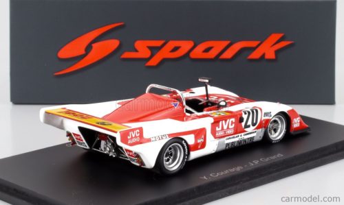 CHEVRON  B36 2.0L S4 TEAM J.P.GRAND N 20 24h LE MANS 1980 YVES COURAGE - JEAN PHILIPPE GRAND  RED WHITE