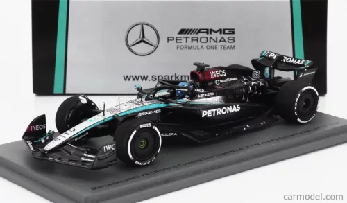 MERCEDES GP  F1  W15 EQ PERFORMANCE TEAM AMG PETRONAS MOTORSPORT N 63 BAHRAIN GP 2024 GEORGE RUSSELL  BLACK SILVER GREEN