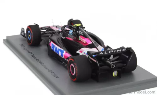 ALPINE  F1  A524 TEAM BWT ALPINE N 10 BAHRAIN GP 2024 PIERRE GASLY  BLACK BLUE PINK
